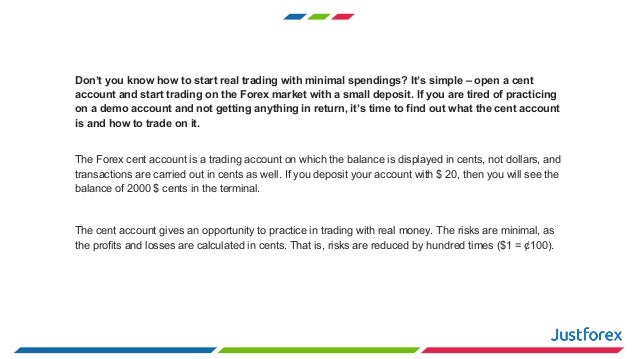 Forex Cent Accounts - 